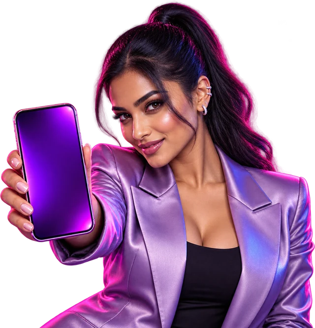 Winplace player showing the mobile casino on a phone